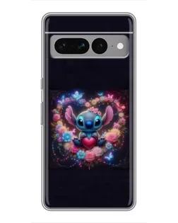 Чохол для Google Pixel 7 Pro з картинкою «Stitch у квітах»