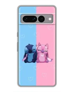 Чохол для Google Pixel 7 Pro з картинкою «Stitch та Angel Love»