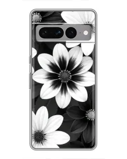 Чохол для Google Pixel 7 Pro з картинкою «Монохромні айстри»