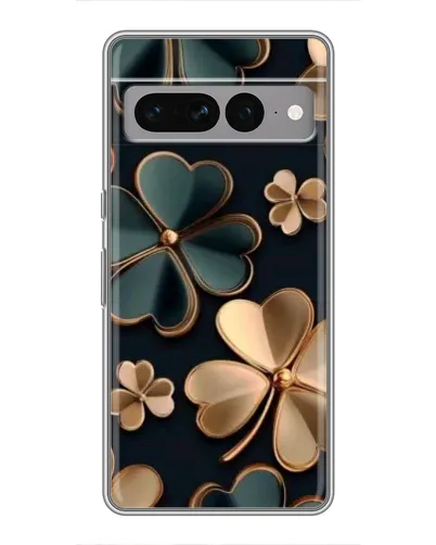 Чохол для Google Pixel 7 Pro з картинкою «Конюшина в золоті»