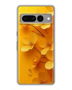 Чохол для Google Pixel 7 Pro з картинкою «Золоті пелюстки»