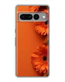 Чохол для Google Pixel 7 Pro з картинкою «Помаранчеві гербери»