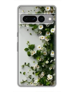 Чохол для Google Pixel 7 Pro з картинкою «Гілка дрібних білих квітів»