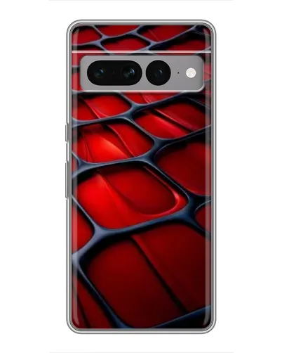 Чохол для Google Pixel 7 Pro з картинкою «Червона глянцева сітка»