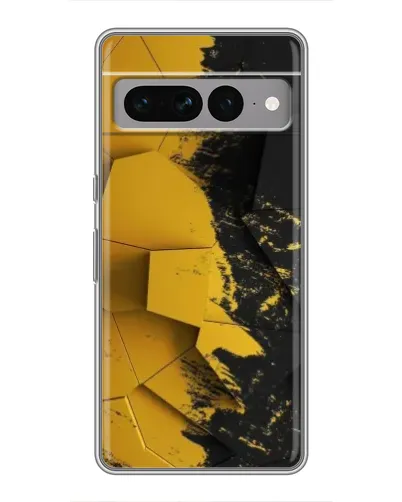 Чохол для Google Pixel 7 Pro з картинкою «Золоті уламки геометрії»