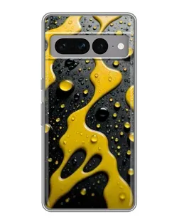 Чохол для Google Pixel 7 Pro з картинкою «Рідке жовте золото»