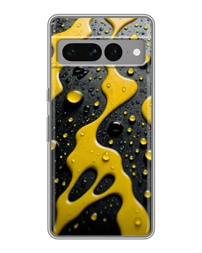 Чохол для Google Pixel 7 Pro з картинкою «Рідке жовте золото»