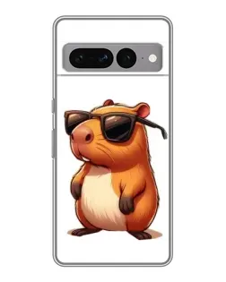 Чохол для Google Pixel 7 Pro з картинкою «Капібара в окулярах»