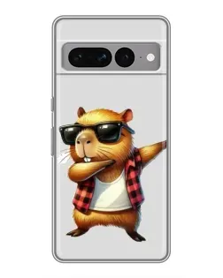 Чохол для Google Pixel 7 Pro з картинкою «Капібара репер даб»