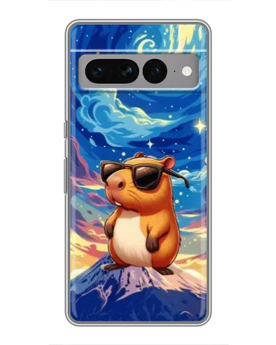 Чохол для Google Pixel 7 Pro з картинкою «Капібара Ван Гога»