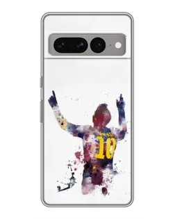 Чехол для Google Pixel 7 Pro с картинкой «Messi Barca»