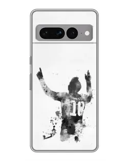 Чехол для Google Pixel 7 Pro с картинкой «Messi ART»