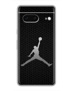 Чехол для Google Pixel 7 с картинкой «Jordan Dark Carbon»