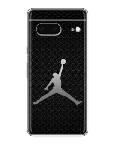 Чехол для Google Pixel 7 с картинкой «Jordan Dark Carbon»