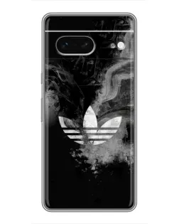 Чохол для Google Pixel 7 з картинкою «Абстрактний дим Adidas»