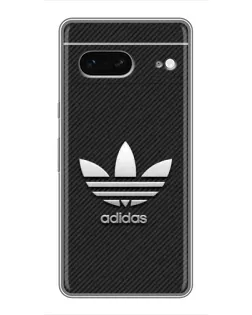 Чохол для Google Pixel 7 з картинкою «Adidas Карбонова текстура»