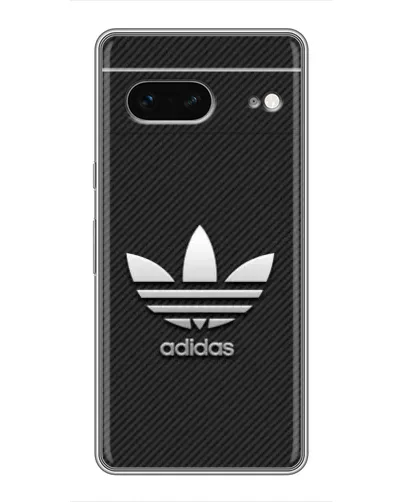 Чохол для Google Pixel 7 з картинкою «Adidas Карбонова текстура»