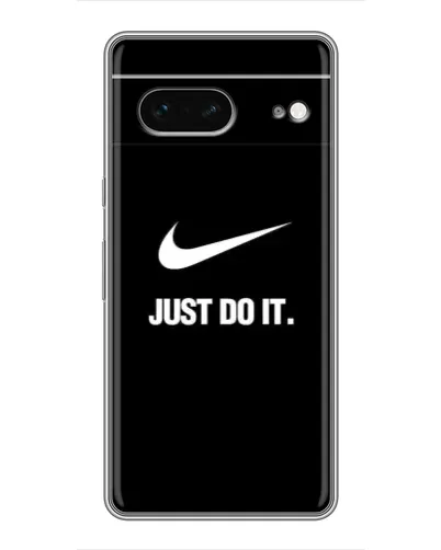 Чехол для Google Pixel 7 с картинкой «Классический принт Nike»