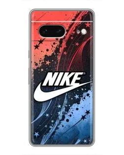 Чехол для Google Pixel 7 с картинкой «Градиентный принт Найк»