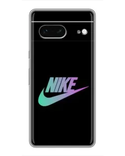 Чехол для Google Pixel 7 с картинкой «Nike — городская ночь»