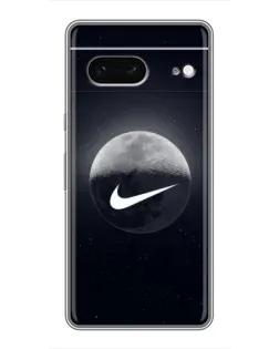 Чехол для Google Pixel 7 с картинкой «Nike в стиле граффити»
