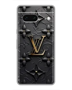 Чохол для Google Pixel 7 з картинкою «Шкіряна текстура LV»
