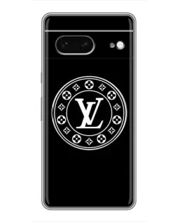 Чохол для Google Pixel 7 з картинкою «LV — печатка стилю»