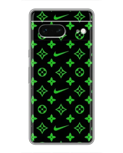 Чохол для Google Pixel 7 з картинкою «Неоновий принт LV»