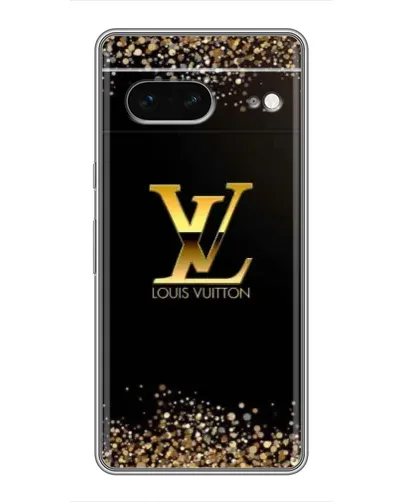 Чохол для Google Pixel 7 з картинкою «LV — золоті іскри»