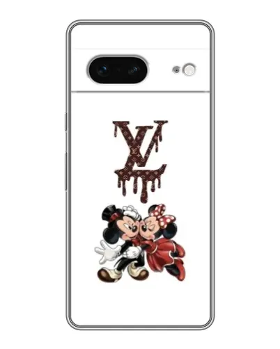 Чохол для Google Pixel 7 з картинкою «LV та Міккі Маус»