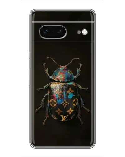 Чохол для Google Pixel 7 з картинкою «LV — мармуровий принт»