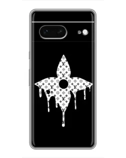 Чохол для Google Pixel 7 з картинкою «Квіткова монограма»