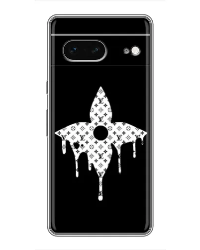 Чохол для Google Pixel 7 з картинкою «Квіткова монограма»