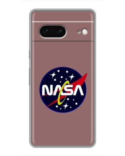 Чехол для Google Pixel 7 с картинкой «NASA — ретро космос»
