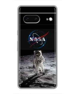 Чехол для Google Pixel 7 с картинкой «Астронавт на Луне»