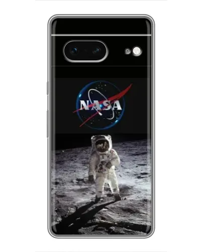 Чехол для Google Pixel 7 с картинкой «Астронавт на Луне»