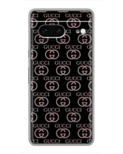 Чехол для Google Pixel 7 с картинкой «Классическая монограмма Gucci»