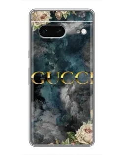 Чохол для Google Pixel 7 з картинкою «Абстрактні квіти Gucci»