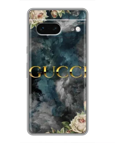 Чохол для Google Pixel 7 з картинкою «Абстрактні квіти Gucci»