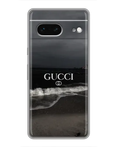 Чехол для Google Pixel 7 с картинкой «Gucci — морской прибой»