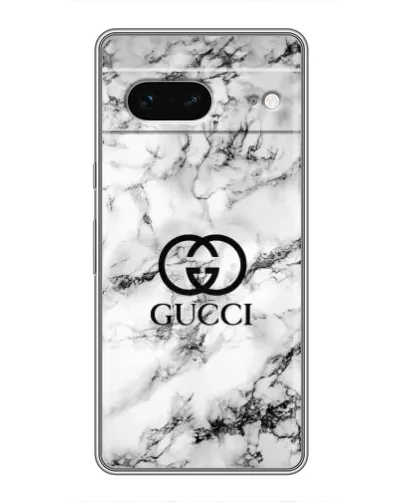 Чехол для Google Pixel 7 с картинкой «Gucci — мраморный шик»