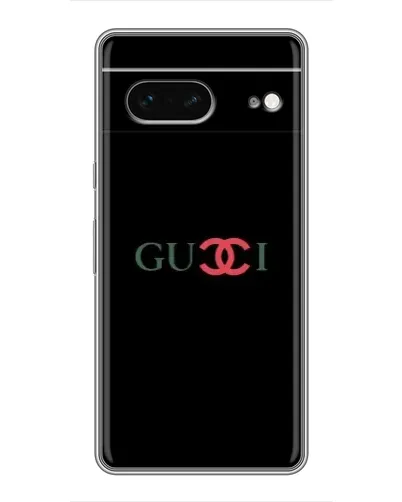 Чехол для Google Pixel 7 с картинкой «Gucci — красный градиент»