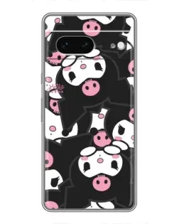 Чехол для Google Pixel 7 с картинкой «Kuromi с сердечком»