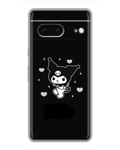 Чехол для Google Pixel 7 с картинкой «Куроми и клубника»