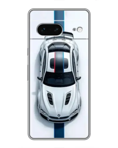 Чехол для Google Pixel 7 с картинкой «Вид сверху — BMW M»