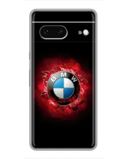 Чехол для Google Pixel 7 с картинкой «Логотип BMW — вспышка»