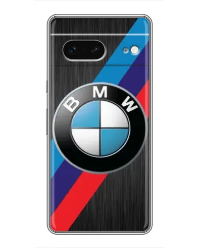Чехол для Google Pixel 7 с картинкой «BMW M-stripes стиль»