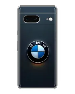 Чехол для Google Pixel 7 с картинкой «Логотип BMW — минимализм»