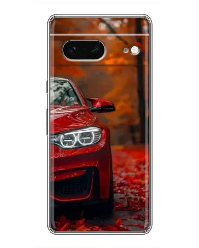 Чехол для Google Pixel 7 с картинкой «Осенняя BMW M4»