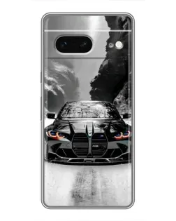 Чохол для Google Pixel 7 з картинкою «BMW — акварельний дрифт»